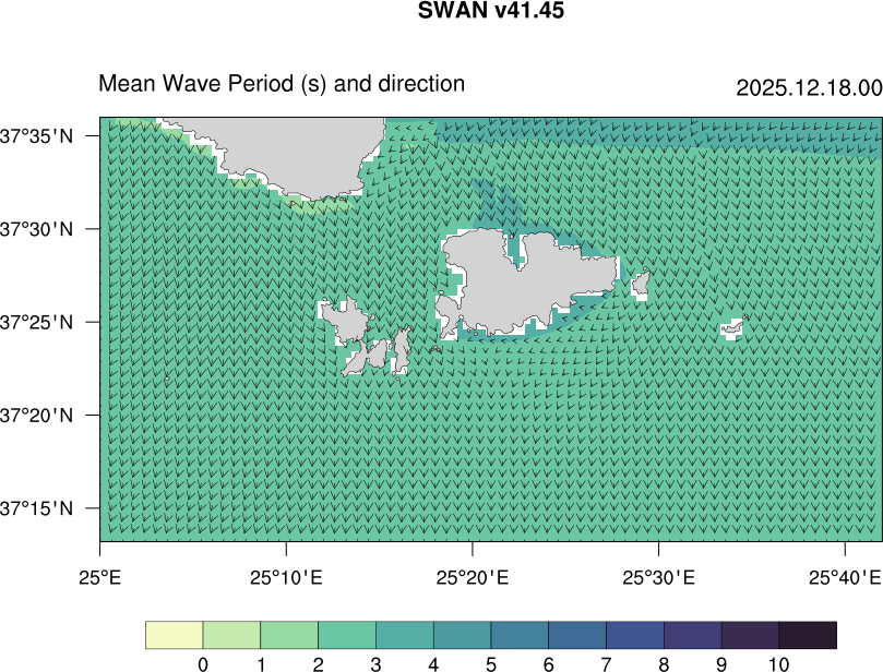 Προγνωστικός χάρτης κυματικού μοντέλου