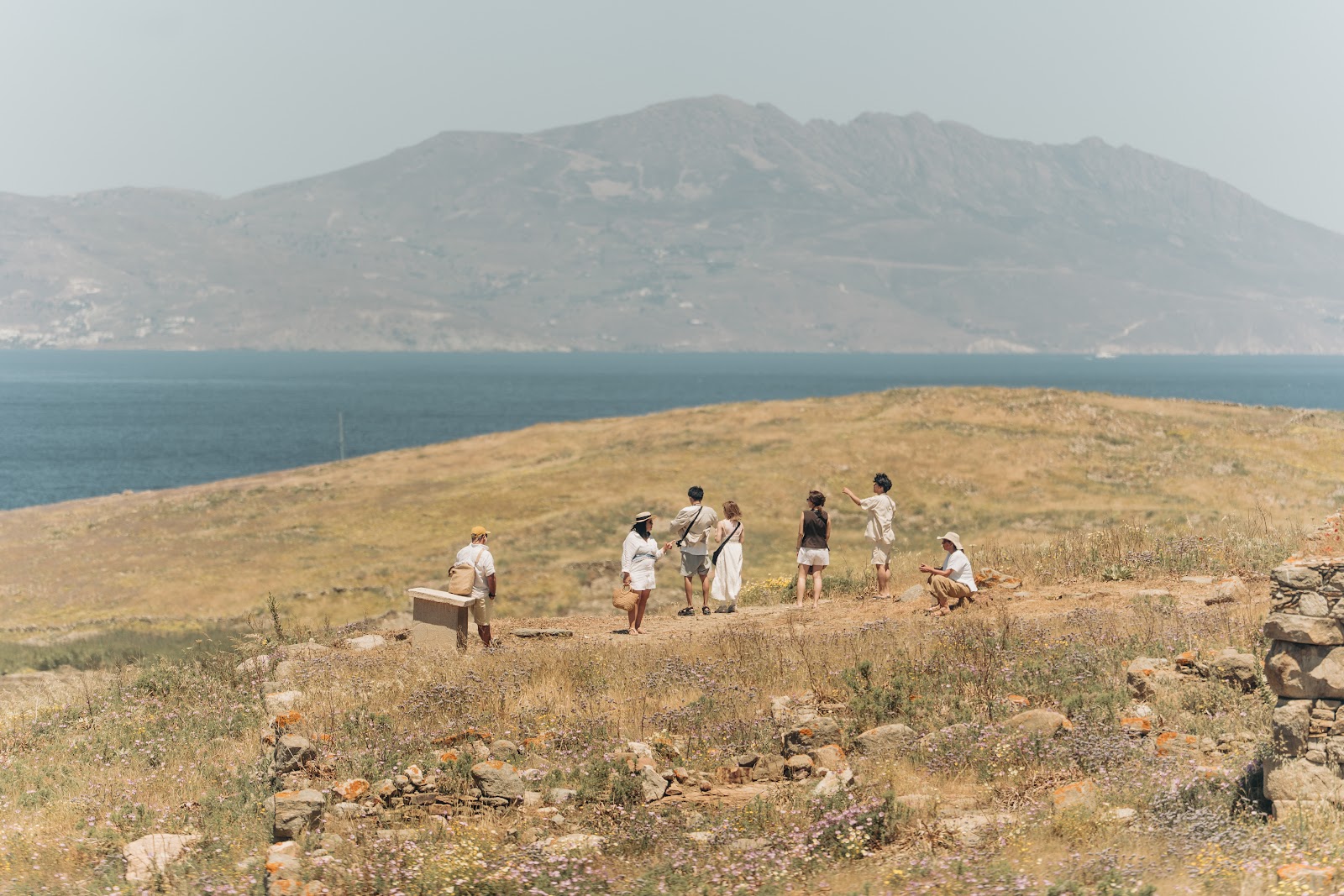 Τοπίο και αρχαιολογικός χώρος στη Δήλο